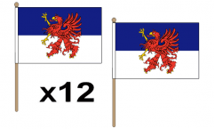 Pommern Hand Flags